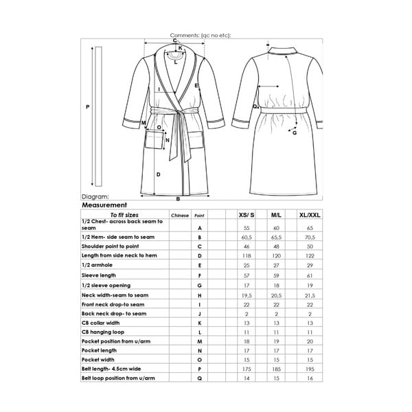 Bež kućni ogrtač od mikropliša XL/XXL Polyvelvet – Good Morning-image-2