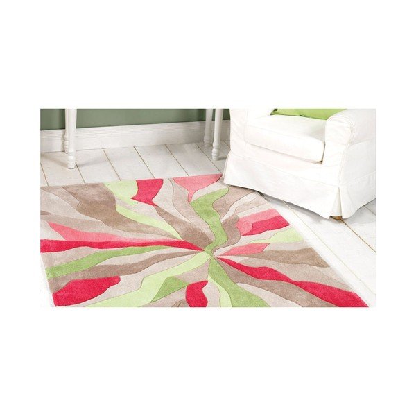 Tepih Splinter Pink Green, 160x220 cm-image-4