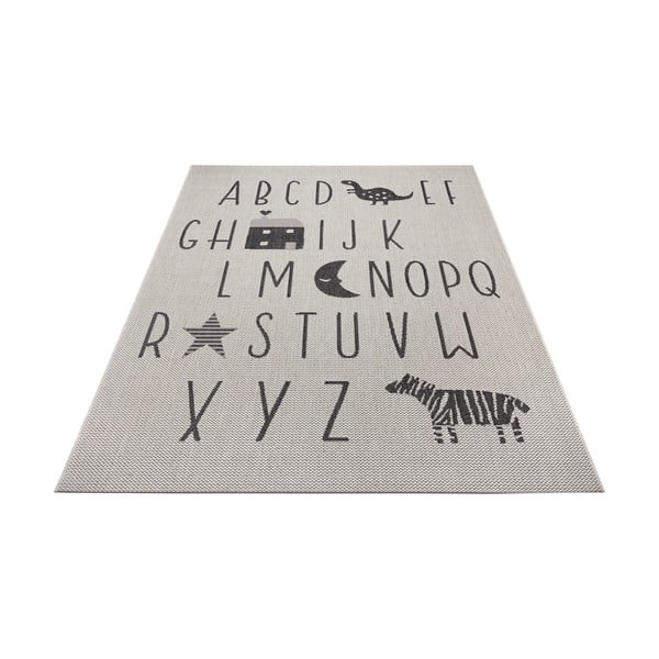 Krem dječji tepih Ragami Letters, 160 x 230 cm-image-2