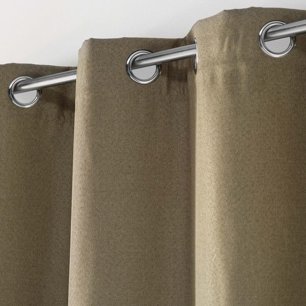Smeđa zatamnjujuća zavjesa 135x240 cm Tissea – douceur d'intérieur-image-1