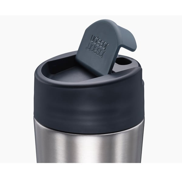 Tamno plava/u sjajno srebrnoj boji putna šalica 450 ml Sipp – Joseph Joseph-image-4