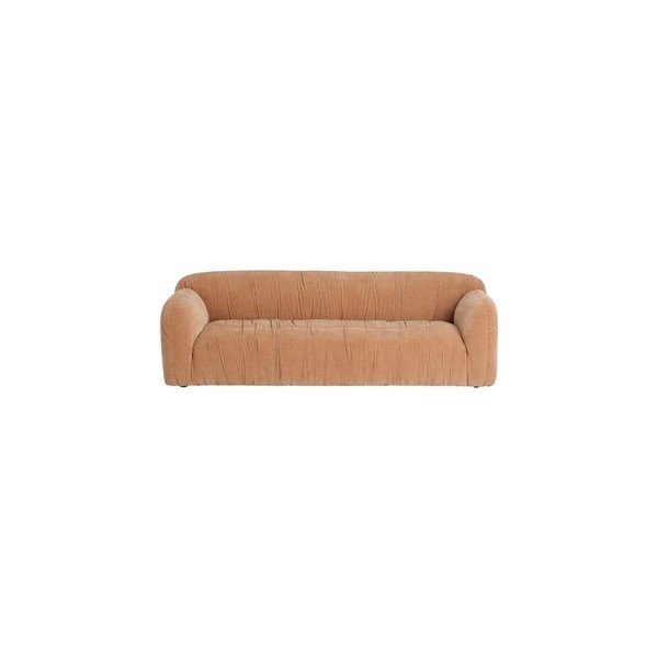 Sivo-bež sofa od šenila 221 cm Elvisa – Ellos Home-image-2