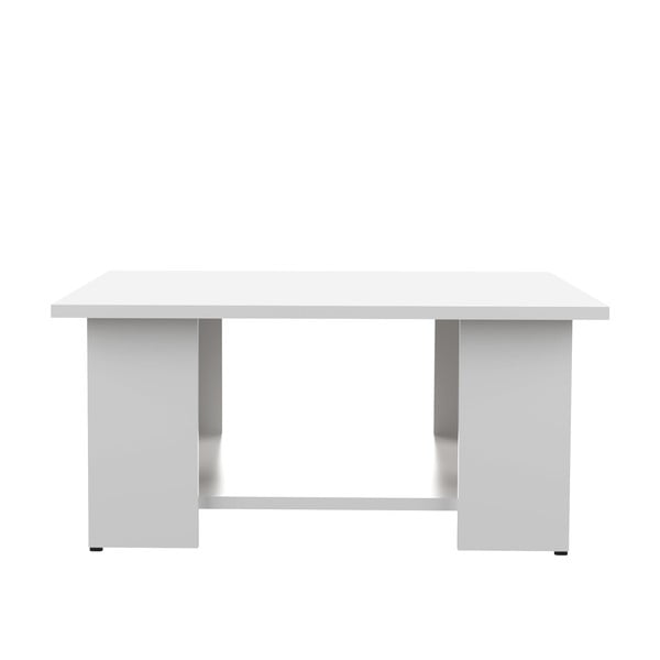 Bijeli stolić za kavu 67x67 cm Square - TemaHome 