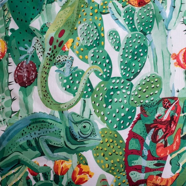 Zelena pamučna dječja posteljina sa svjetlećim efektom za krevet za jednu osobu 140x200 cm Chameleon – Jerry Fabrics-image-4