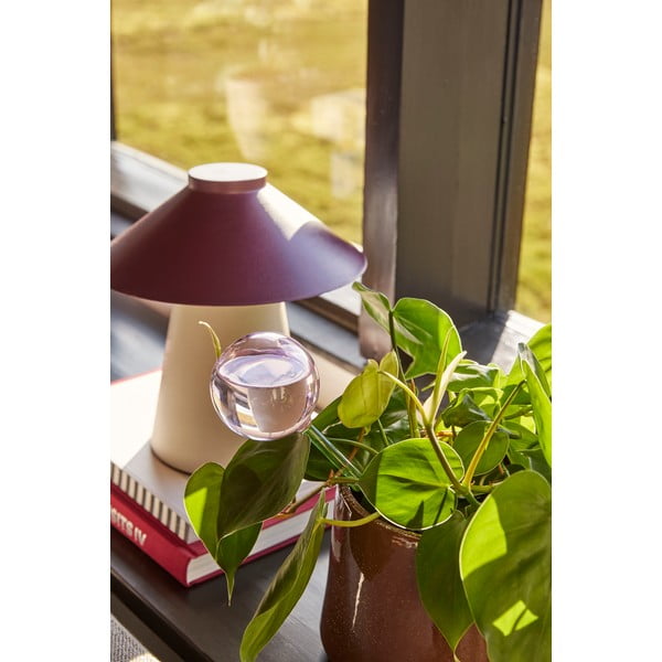 Ljubičasto-bež metalna stolna lampa Chipper - Hübsch-image-1