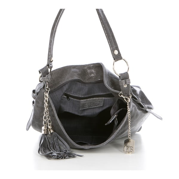 Kožna torba Hobo Grigio-image-4