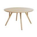 Okrugao blagovaonski stol od masivnog manga ø 120 cm Quenza – Light & Living