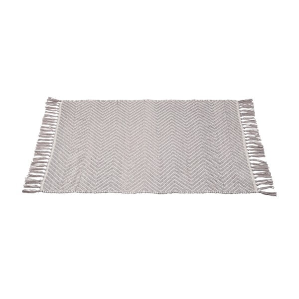 Siva kupaonska prostirka od reciklirane plastike Wenko Gata, 50 x 80 cm-image-2