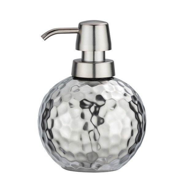 Keramički dozator za sapun u srebrnoj boji Wenko Luna, 500 ml-image-1