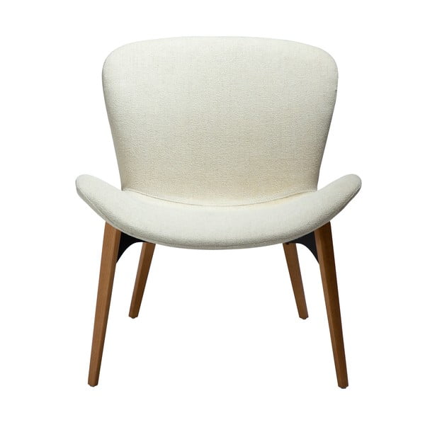 Krem fotelja od bouclé tkanine Paragon – DAN-FORM Denmark-image-1