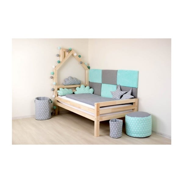 Set od 4 produžne noge od prirodnog smrekovog drva uz krevet Benlemi, visina 20 cm-image-3