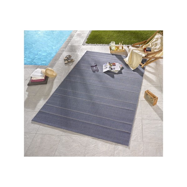 Plavi tepih pogodan za van Hans Home Sunshine, 120 x 170 cm-image-1