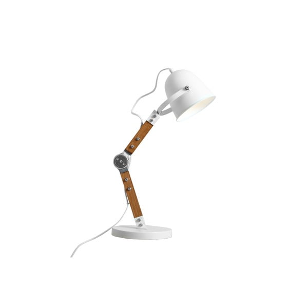 Stolna lampa s bijelim sjenilom Custom Form Hubert