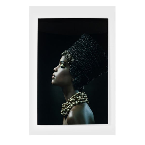 Glazirana slika Kare Design Royal Headdress Profile, 150 x 100 cm