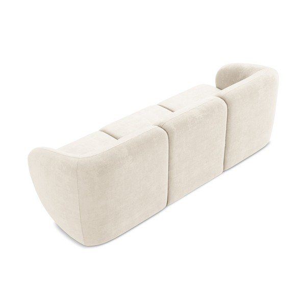 Bež sofa od šenila 244 cm Lani – Makamii-image-3