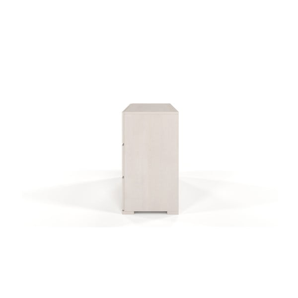 Bijela komoda od borovine Skandica Sandemo, 120 x 81 cm-image-2