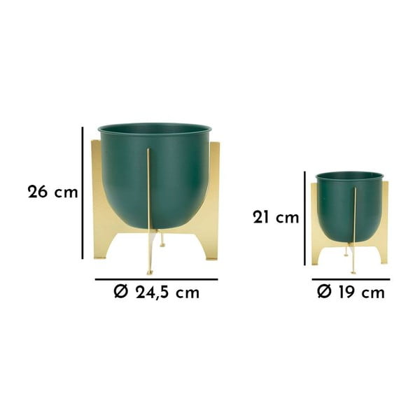 Metalne navlake za tegle u kompletu 2 kom ø 24 cm Grent Shet – Mauro Ferretti-image-3