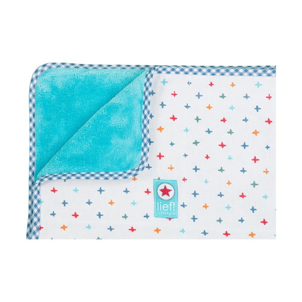 Plavo bijeli dječji prekrivač Tiseco Home Studio, 100 x 150 cm-image-1