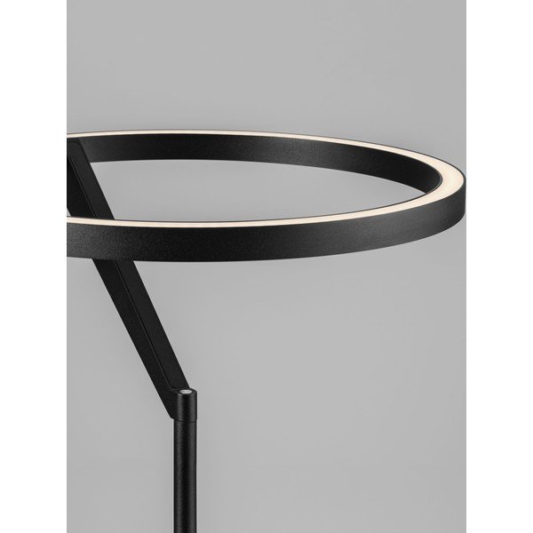 Mat crna LED stojeća svjetiljka aluminijska s mogućnosti zatamnjivanja (visina 168 cm) Tilia – Nova Luce-image-4