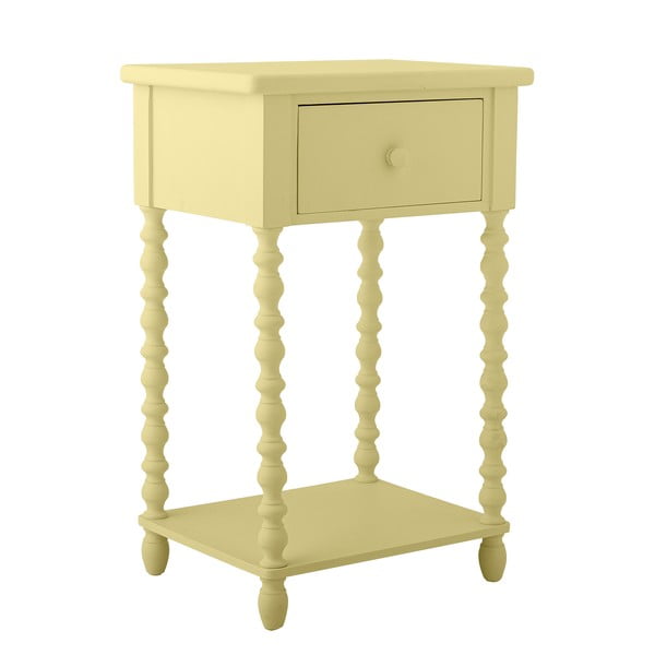 Svijetlo žuti noćni ormarić Salino – Bloomingville