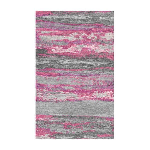 Sivo-ružičasti tepih Kate Louise Vintage, 80 x 150 cm