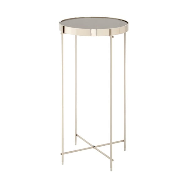 Okrugli pomoćni stol sa staklenom pločom stola ø 33 cm Allure – Premier Housewares-image-1