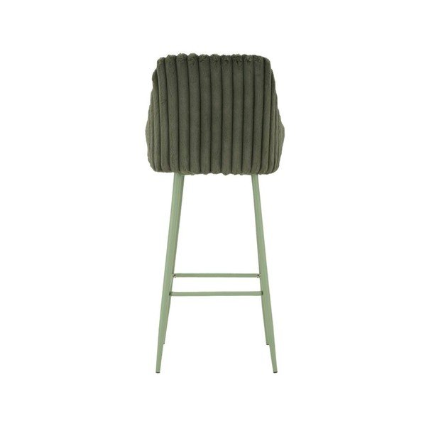 Zelene podstavljene barske stolice u setu s naslonima za ruke 2 kom (visine sjedala 78 cm) Alaska – Mauro Ferretti-image-4