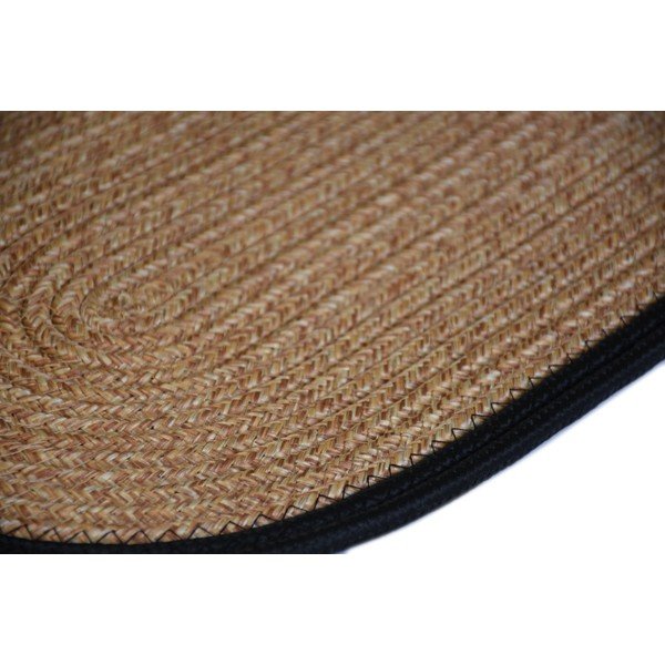 Crni/u prirodnoj boji set tepiha za stepenice 16 kom 25x65 cm Milo Frame – Vitaus-image-2