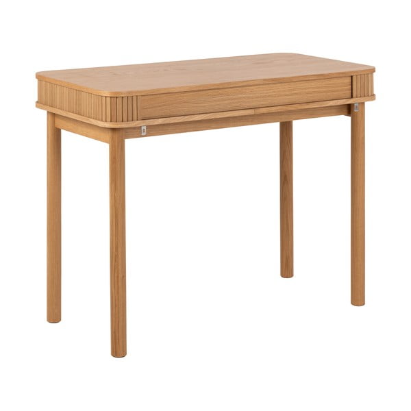 Radni stol u dekoru hrasta 50x100 cm Langley – Actona-image-3