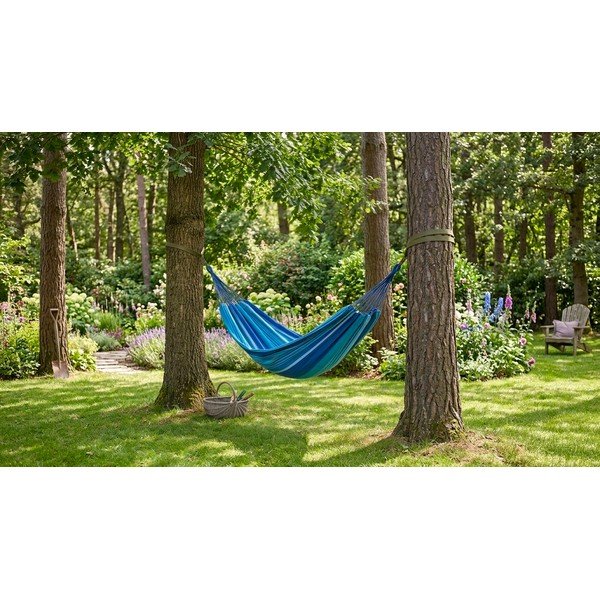 Plavo-bijela viseća mreža Cattara Textil-image-1