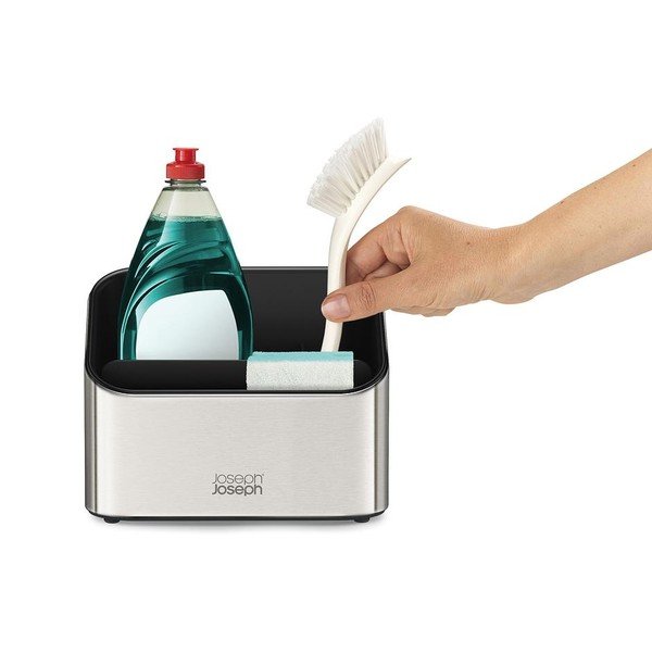 Metalni držač za deterdžente u sjajno srebrnoj boji Surface – Joseph Joseph-image-4