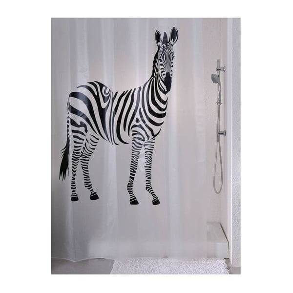 Zebra tuš zavjesa, 180x180 cm