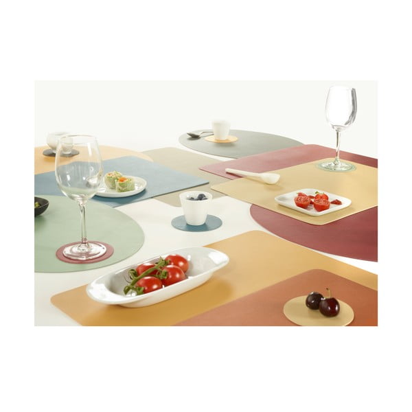 Plava prostirka s imitacijom kože ZicZacTogo, 33 x 45 cm-image-3