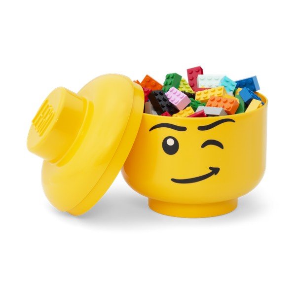 Plastična dječja kutija za pohranu Head - LEGO®-image-2