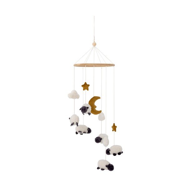 Viseći vrtuljak s vrtuljkom za dječji krevetić Dolly – Bloomingville Mini