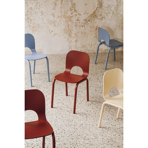 Crvena blagovaonska stolica Atto – noo.ma-image-1