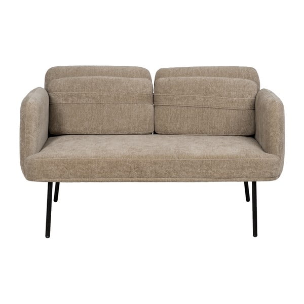 Bež sofa od šenila 127 cm Bind – Ixia