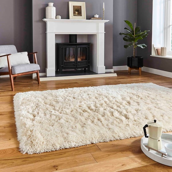 Krem ručno rađen tepih 60x120 cm Polar – Think Rugs-image-1