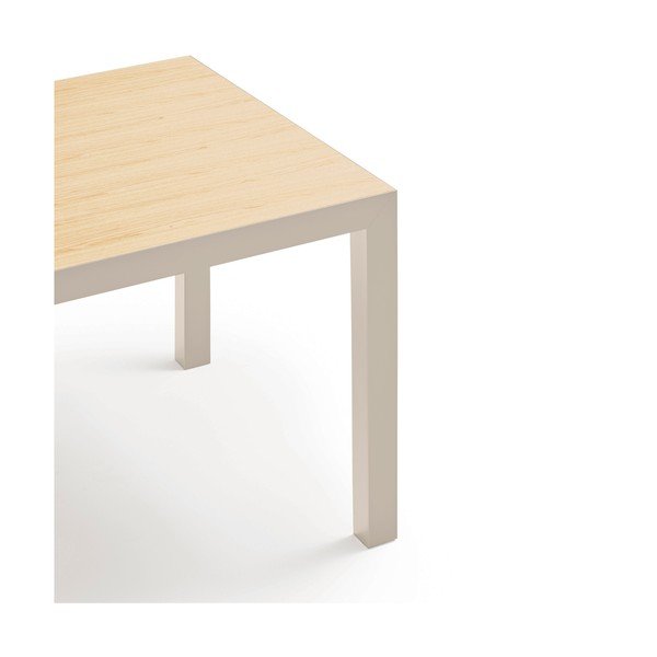 Blagovaonski stol s hrastovom pločom stola 75x180 cm Alma – Teulat-image-3