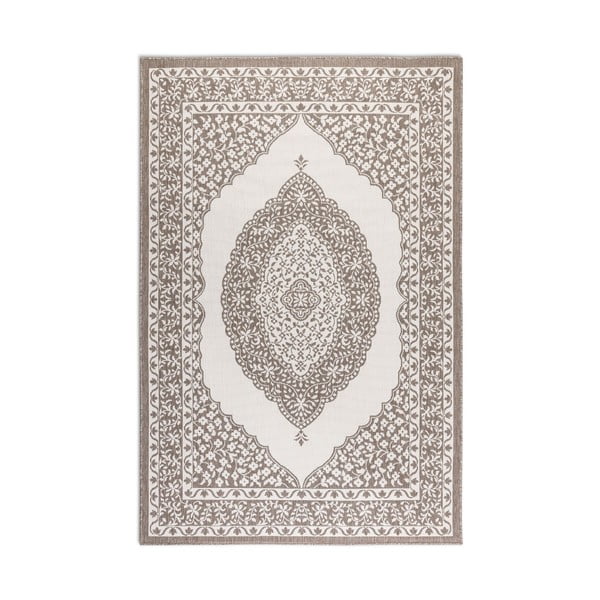 Smeđi/krem vanjski tepih 120x170 cm Gemini – Elle Decoration