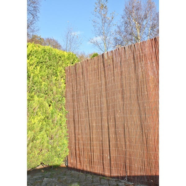 Pleteni balkonski zastor u prirodnoj boji 300x200 cm – Garden Pleasure
