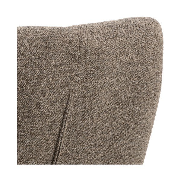 Siva/smeđa fotelja od bouclé tkanine Paris – Actona-image-4