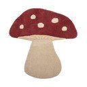 Crveni vunen dječji tepih 85x90 cm Mushroom – Bloomingville Mini