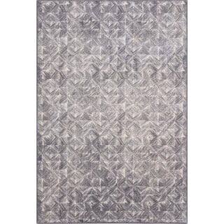 Sivi vuneni tepih 133x180 cm Moire – Agnella