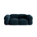Tamno plava baršunasti sofa 210 cm Loretto – Cosmopolitan Design