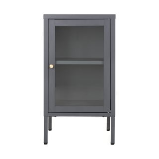 Siva metalna vitrina 38x70 cm Dalby – House Nordic