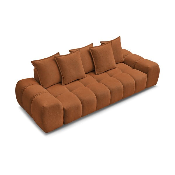 Sofa od šenila boja terakote 278 cm Everest – Bobochic Paris-image-4
