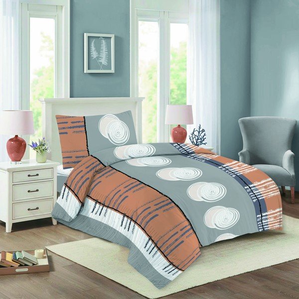 Pamučna posteljina za krevet za jednu osobu 140x200 cm Nela – Cotton House