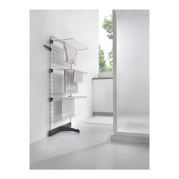 Siva/u srebrnoj boji sušilica za rublje 22 m Thunder – Metaltex-image-1