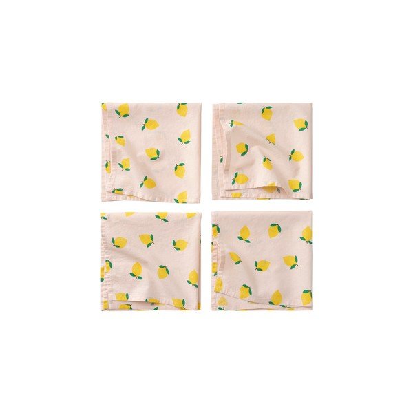 Ubrusi u setu 4 kom 40x40 cm Milly Fruit – Ellos Home